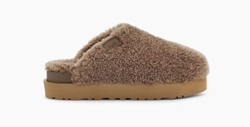 UGG Fuzz Sugar slide (hickory)