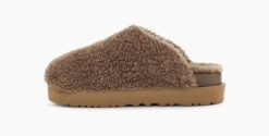 UGG Fuzz Sugar slide (hickory)