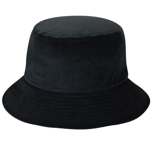 KANGOL Cord Bucket BLACK