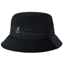 KANGOL Cord Bucket BLACK