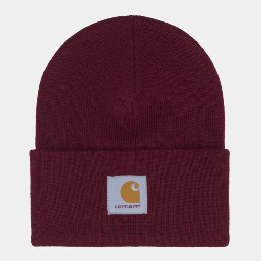 CARHARTT WIP ACRYLIC WATCH HAT bordeaux