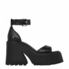 UGG DISCO CROSS SLIDES black