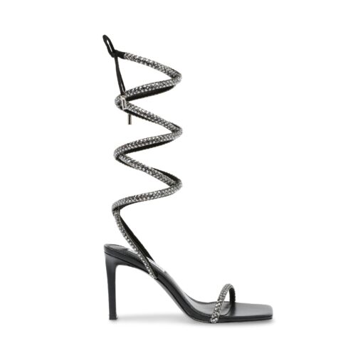 STEVE MADDEN SANDALO ENCHANTER black silver