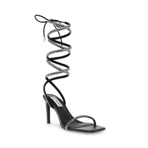 STEVE MADDEN SANDALO ENCHANTER black silver