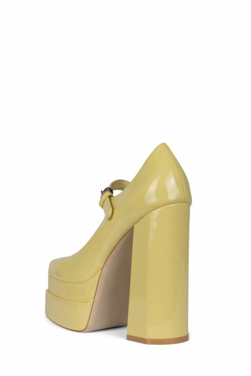 JEFFREY CAMPBELL CHILLIN yellow patent