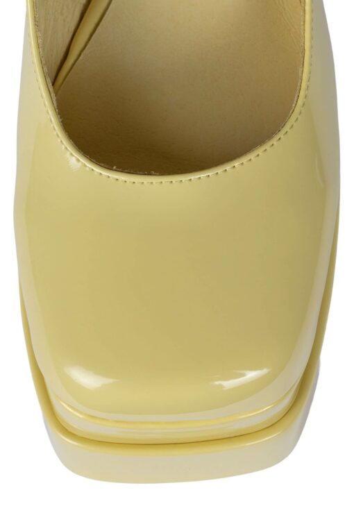 JEFFREY CAMPBELL CHILLIN yellow patent