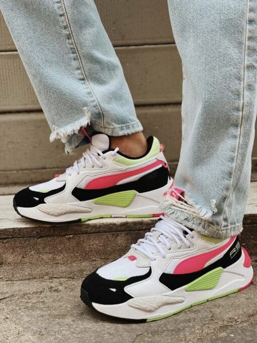 PUMA RS-Z Reinvent  WNS White-Fluo Pink-P