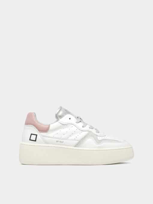 D.A.T.E. STEP POP White-Pink