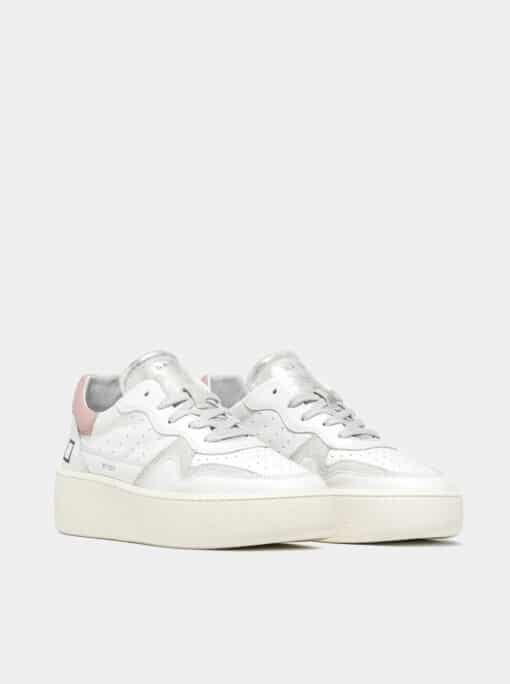 D.A.T.E. STEP POP White-Pink