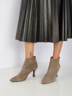 OVYÉ TRONCHETTO IN CAMOSCIO Taupe