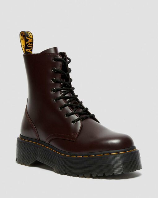 DR MARTENS STIVALI JADON BORDEAUX