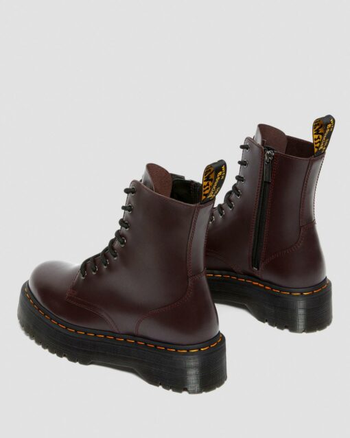 DR MARTENS STIVALI JADON BORDEAUX