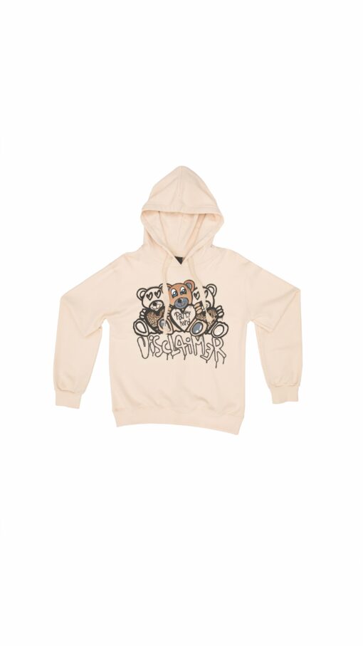 Disclaimer HOODIE Teddy sand