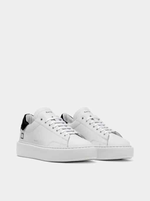 D.A.T.E. SFERA PONY WHITE-BLACK