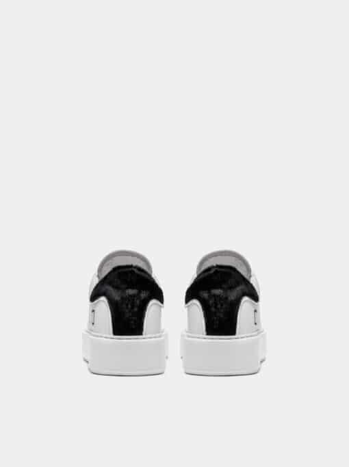 D.A.T.E. SFERA PONY WHITE-BLACK