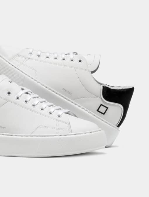 D.A.T.E. SFERA PONY WHITE-BLACK