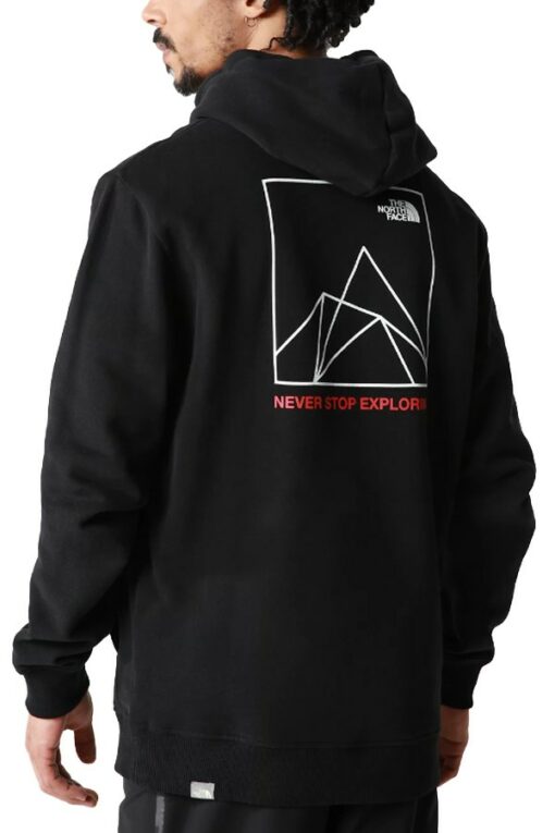 THE NORTH FACE M COORDINATES HOODIE tnf black / tnf red
