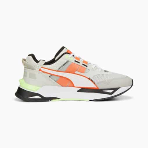 PUMA Mirage Sport Tech Glacier Gray-Nasturtium