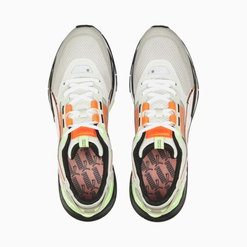 PUMA Mirage Sport Tech Glacier Gray-Nasturtium