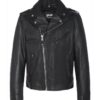 SCHOTT N.Y.C. Biker in pelle Nero