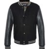 SCHOTT N.Y.C. Varsity Jacket Black/Grey