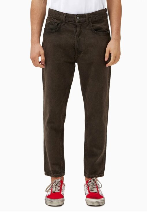 AMISH JEREMIAH Bull Denim Coffee Brown