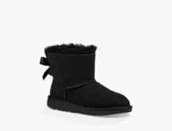 UGG Stivali Mini Bailey Bow II KIDS BLACK