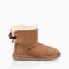 UGG Stivali Mini Bailey Bow II KIDS CHESTNUT