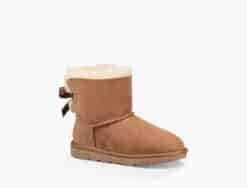 UGG Stivali Mini Bailey Bow II KIDS CHESTNUT