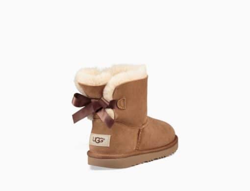 UGG Stivali Mini Bailey Bow II KIDS CHESTNUT