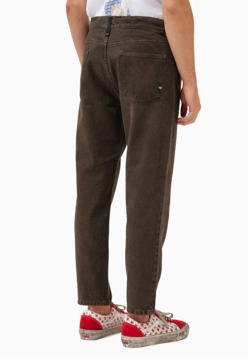 AMISH JEREMIAH Bull Denim Coffee Brown