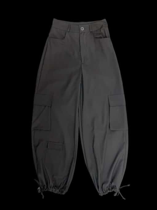 HAVEONE Pantalone Cargo nero