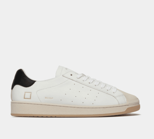 D.A.T.E. BASE CALF WHITE-BLACK