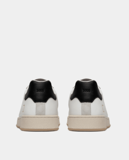 D.A.T.E. BASE CALF WHITE-BLACK