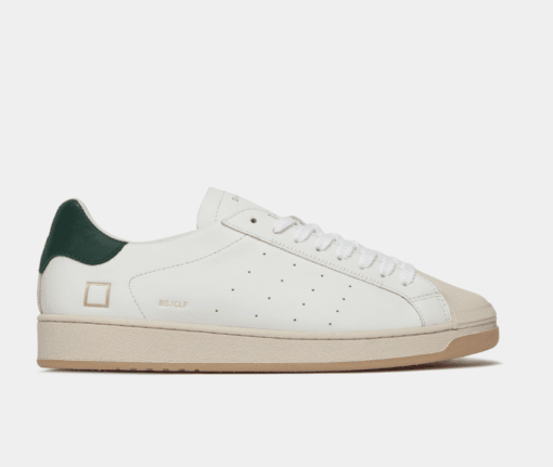 D.A.T.E. BASE CALF WHITE-GREEN