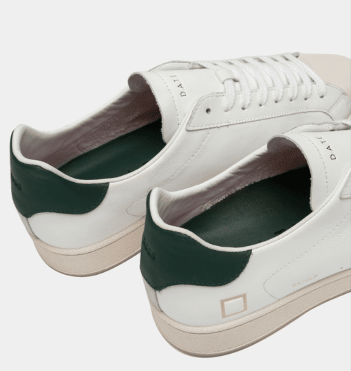 D.A.T.E. BASE CALF WHITE-GREEN