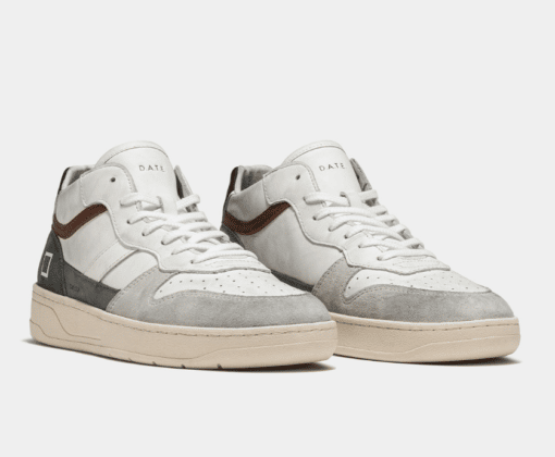 D.A.T.E. COURT 2.0 MID CALF WHITE-GREEN