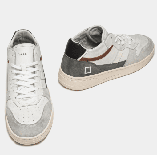 D.A.T.E. COURT 2.0 MID CALF WHITE-GREEN
