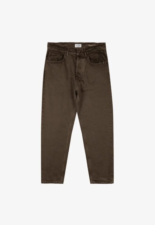 AMISH JEREMIAH Bull Denim Coffee Brown