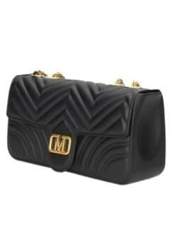 MARC ELLIS BORSA Flat Soho Nero-Oro