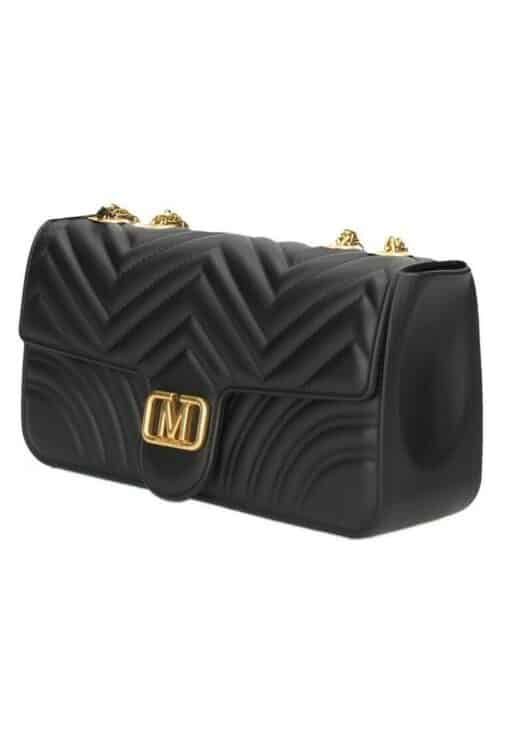 MARC ELLIS BORSA Flat Soho Nero-Oro