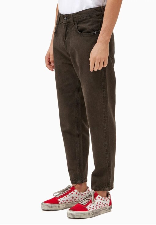 AMISH JEREMIAH Bull Denim Coffee Brown