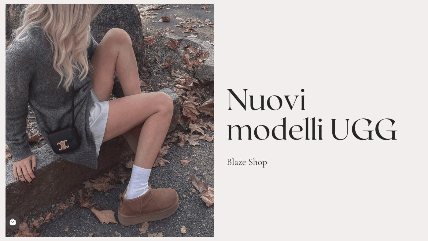 i nuovi modelli UGG