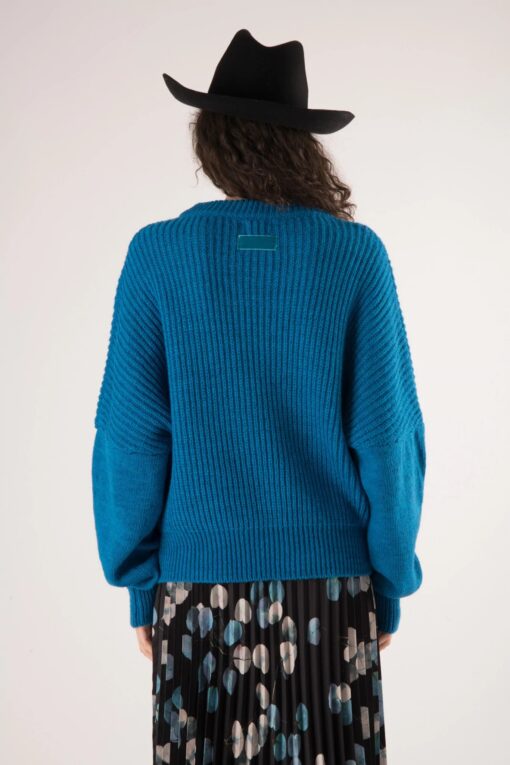 MERCI Maglione Over COBALTO
