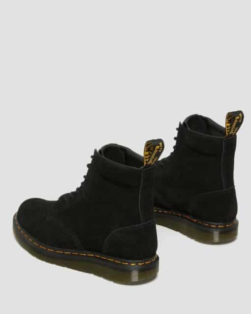 DR MARTENS STIVALI PELLE SCAMOSCIATA Berman Nero