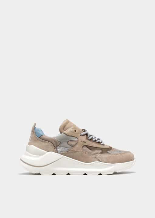 D.A.T.E. SNEAKER FUGA NYLON MUD