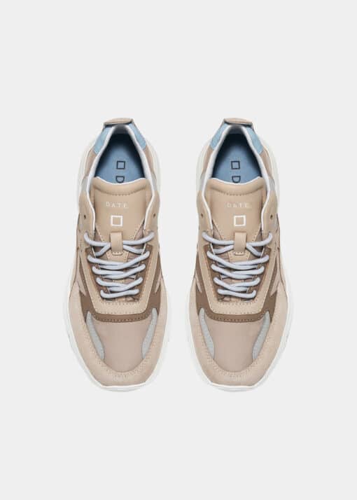 D.A.T.E. SNEAKER FUGA NYLON MUD