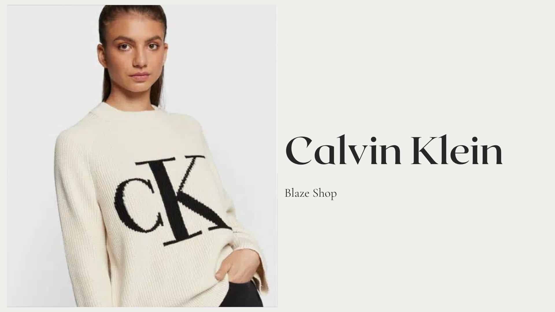 Calvin Klein storia successo del brand Blaze Shop