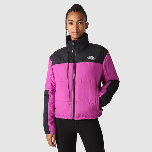 THE NORTH FACE GIACCA IMBOTTITA GOSEI PURPLE CACTUS FLOWER / BLACK