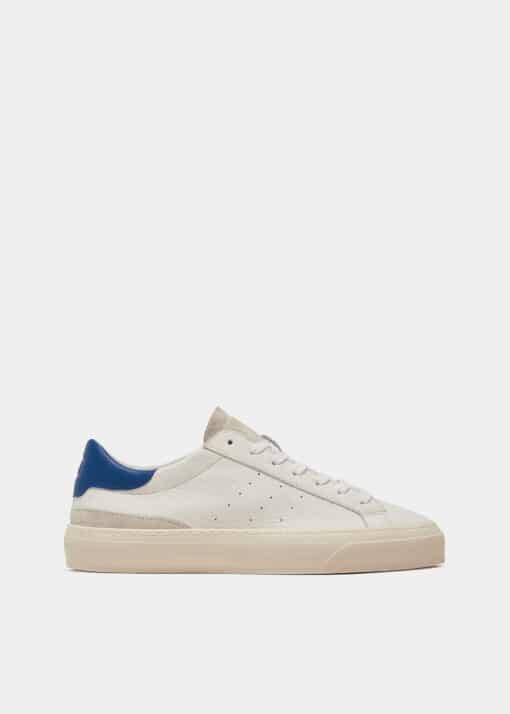 D.A.T.E. SONICA CALF WHITE-BLUETTE
